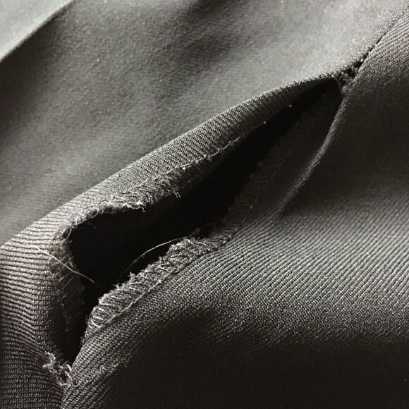 Jil SANDER High Waist Side Zip Trouser Pant Black 6 - Picture 7 of 13